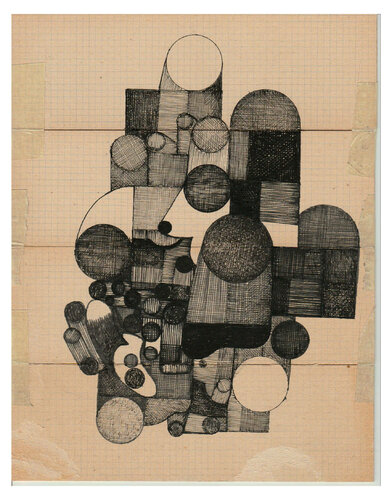 Carton millimétré #4 par BENDADA, Dessin en vente sur Singulart