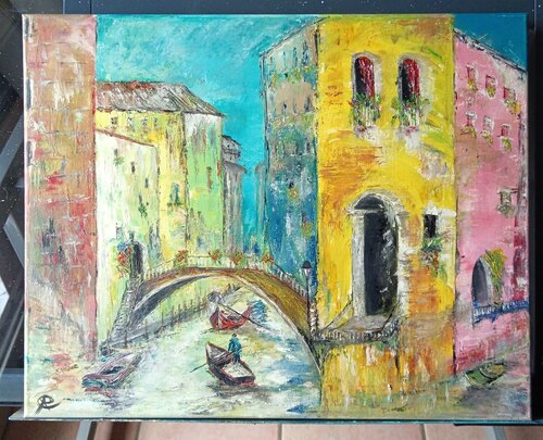Venise by Patricia Touzis, Painting for Sale on Singulart