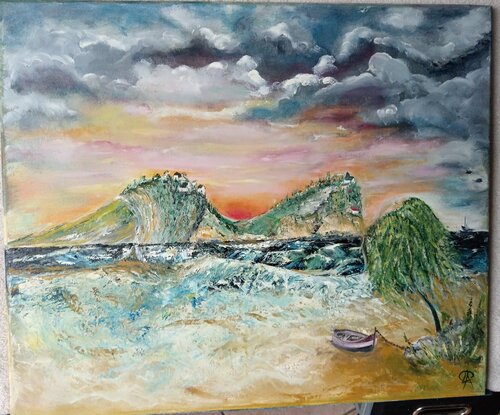 Dame nature by Patricia Touzis, Painting for Sale on Singulart