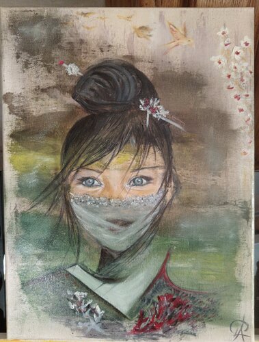 Les yeux du silence by Patricia Touzis, Painting for Sale on Singulart