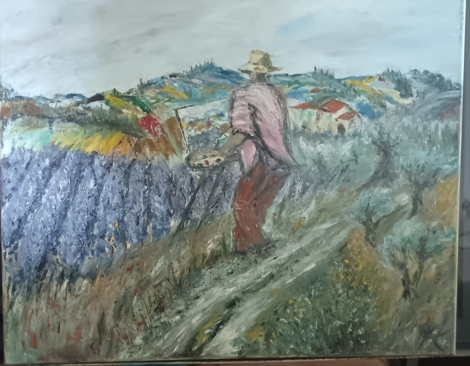 A la provençale.... Patricia Touzis Origineel schilderij te koop