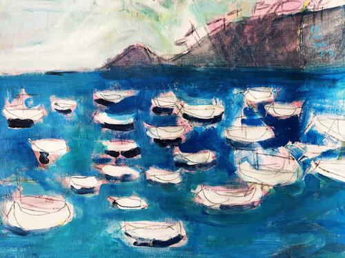 CALELLA (I) de Jose Luis Benitez Segura, Pintura a la venta en Singulart