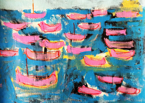 CALELLA (II) van Jose Luis Benitez Segura, Schilderij te koop op Singulart