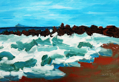 EL MONTGO DESDE EL SALER by Jose Luis Benitez Segura, Work on Paper for Sale on Singulart