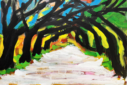 OTOÑO EN EL TURIA par Jose Luis Benitez Segura, Œuvre sur papier en vente sur Singulart