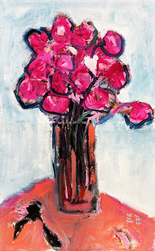 LA INSOLENCIA DEL COLOR by Jose Luis Benitez Segura, Painting for Sale on Singulart