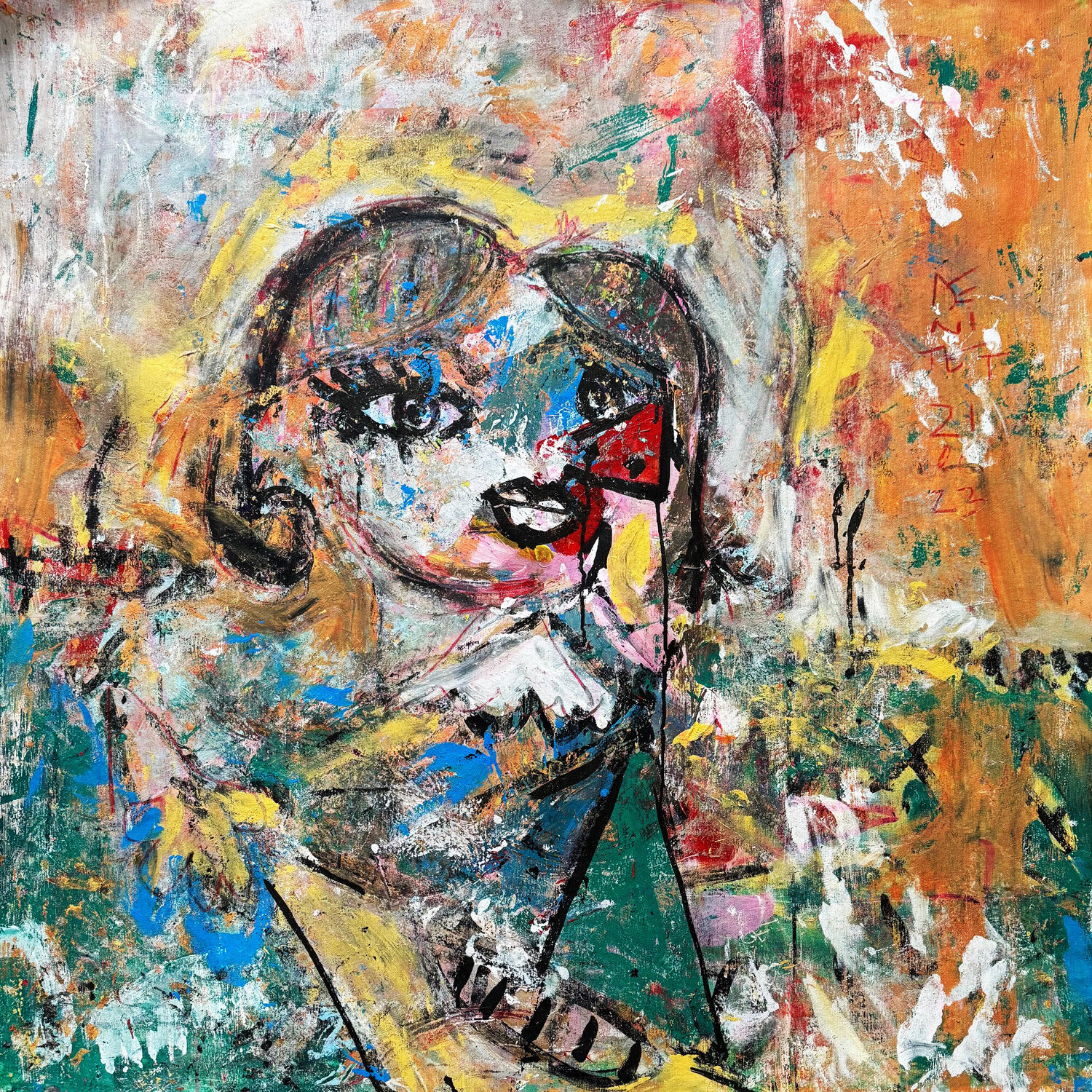 LA NIÑA DE PICASSO Jose Luis Benitez Segura Originalgemälde zu verkaufen