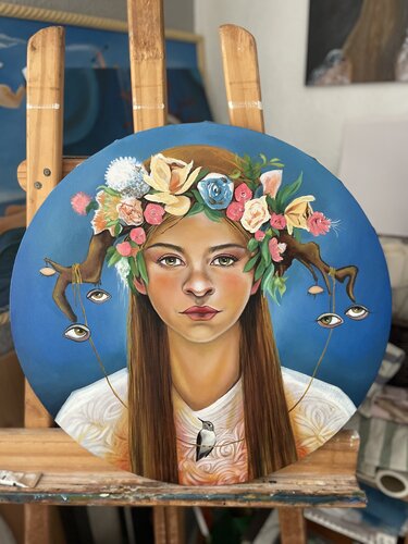 Ella FAUNO van SamaraHoad Hoad, Schilderij te koop op Singulart