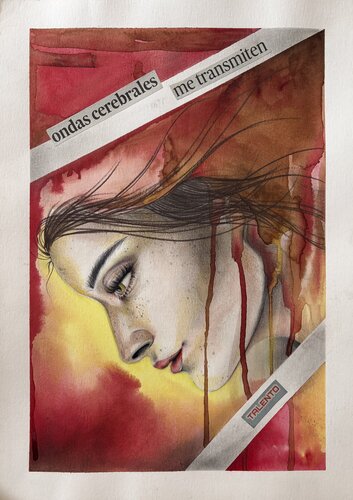 Pain by SamaraHoad Hoad, Work on Paper for Sale on Singulart