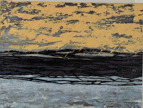 Aube by Rassa Cornubert-Urbonaite, Painting for Sale on Singulart