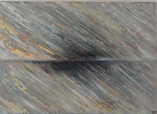 Horizon par Rassa Cornubert-Urbonaite, Peinture en vente sur Singulart