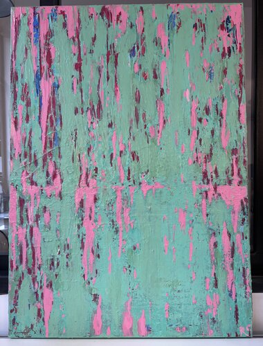 Les gouttes par Rassa Cornubert-Urbonaite, Peinture en vente sur Singulart