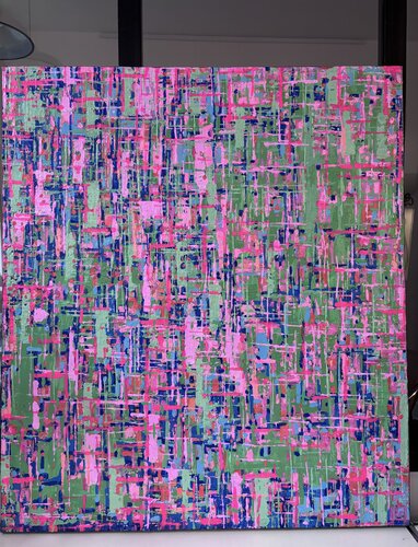 Vibration ll par Rassa Cornubert-Urbonaite, Peinture en vente sur Singulart