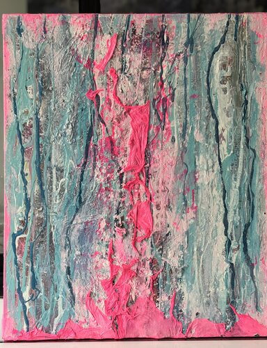 Le Feu par Rassa Cornubert-Urbonaite, Peinture en vente sur Singulart