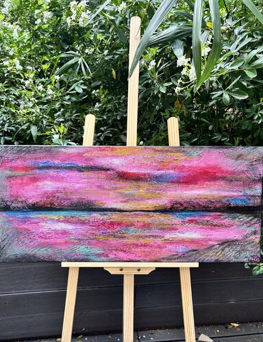 Vibration V by Rassa Cornubert-Urbonaite, 회화 for Sale on Singulart