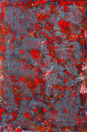 Red valley van Valeria Fiaccabrino, Schilderij te koop op Singulart