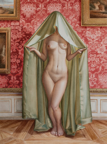 Reborn from the painting by Watercolor artist Arunas Vilkevicius, Painting for Sale on Singulart