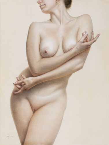 Elegance by Watercolor artist Arunas Vilkevicius, Painting for Sale on Singulart
