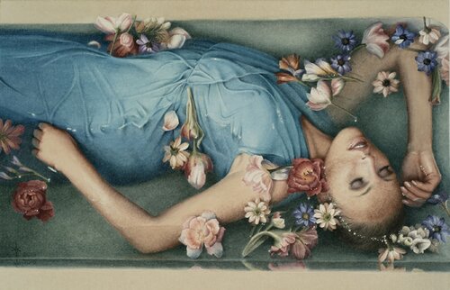 Rasa...The moment... de Watercolor artist Arunas Vilkevicius, Pintura a la venta en Singulart