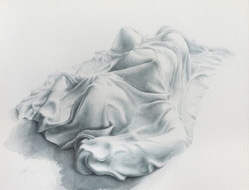 Dreams by Watercolor artist Arunas Vilkevicius, Painting for Sale on Singulart