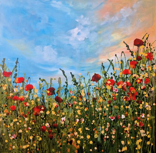 Joyful moments par Irina Morisch, Peinture en vente sur Singulart