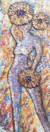 Pasión floral von Jumore Juan Molina Reolid, Malerei kaufen auf Singulart