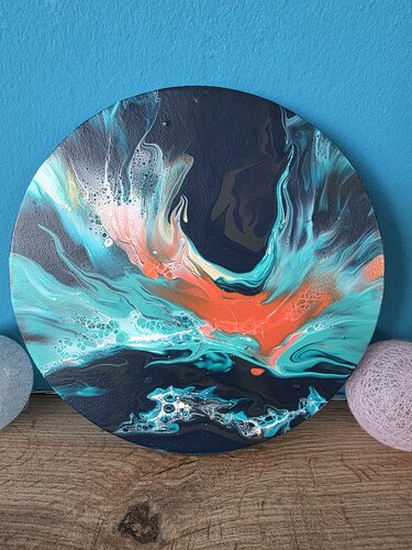 Ionian Sky #4 de Mary Gazea, Pintura a la venta en Singulart