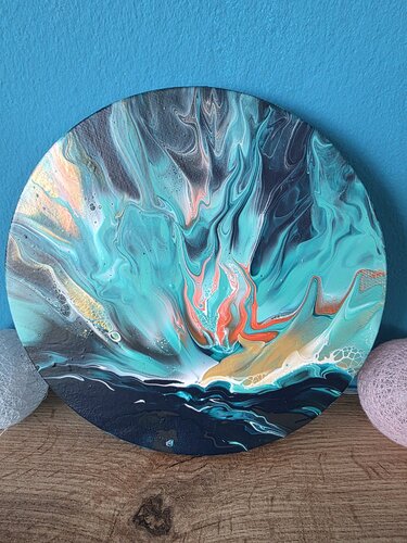 Ionian Sky #5 de Mary Gazea, Pintura a la venta en Singulart