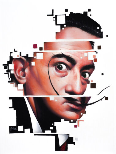 Mustache by André Rios, Drawing for Sale on Singulart