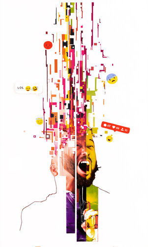 Logout by André Rios, 소묘 for Sale on Singulart