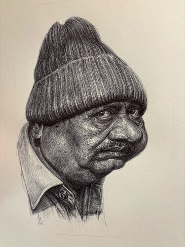 Josef Ineichen van Daniel Zwimpfer, Werk op papier te koop op Singulart