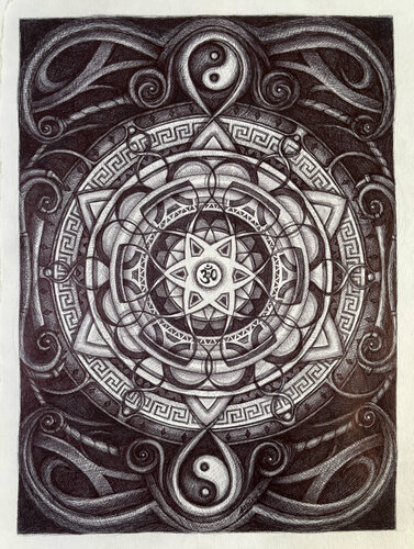 Dual Core by Daniel Zwimpfer, 종이 for Sale on Singulart