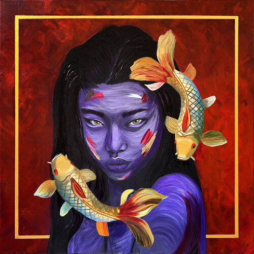 Équilibre van Shay Mess, Schilderij te koop op Singulart