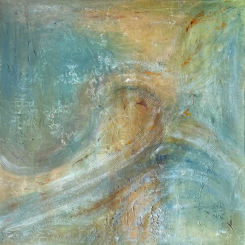 PENSAMIENTO van Isabel DelTell, Schilderij te koop op Singulart