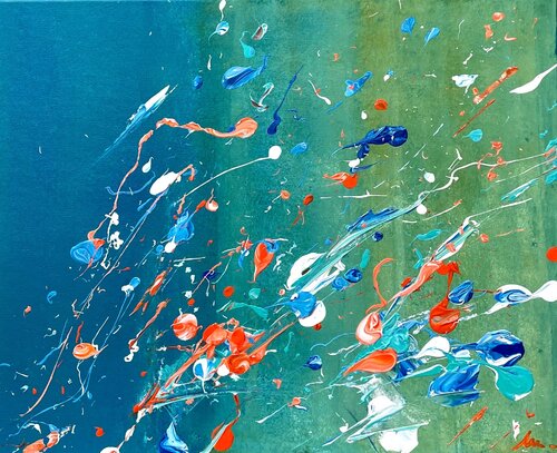 IMPULSO-DERIVA van Isabel DelTell, Schilderij te koop op Singulart