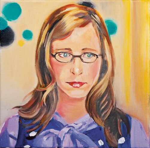 Laura Veirs von Henrieke Ribbe, Malerei kaufen auf Singulart