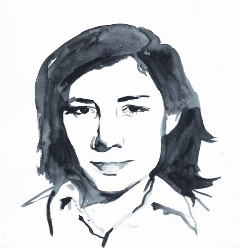 Patricia Highsmith by Henrieke Ribbe, Work on Paper for Sale on Singulart