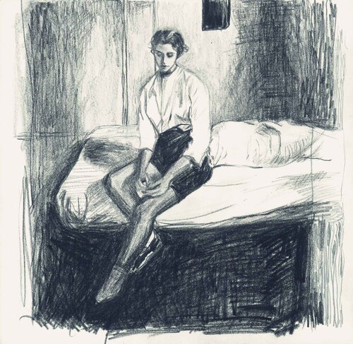 Diane di Prima di Henrieke Ribbe, Opera su carta in vendita su Singulart
