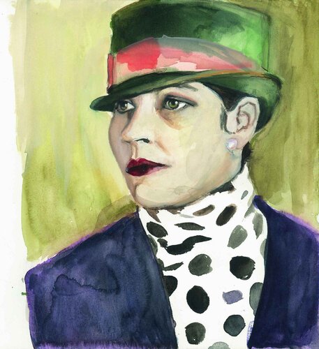 Duna Barnes de Henrieke Ribbe, Obra en papel a la venta en Singulart