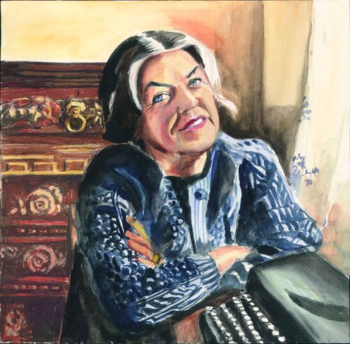 Mary Lavin de Henrieke Ribbe, Obra en papel a la venta en Singulart