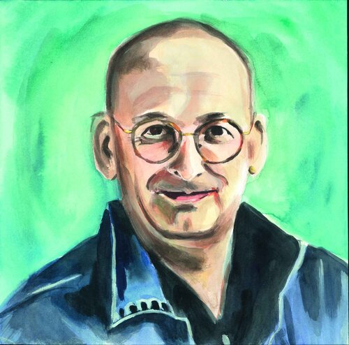 Roddy Doyle by Henrieke Ribbe, Work on Paper for Sale on Singulart