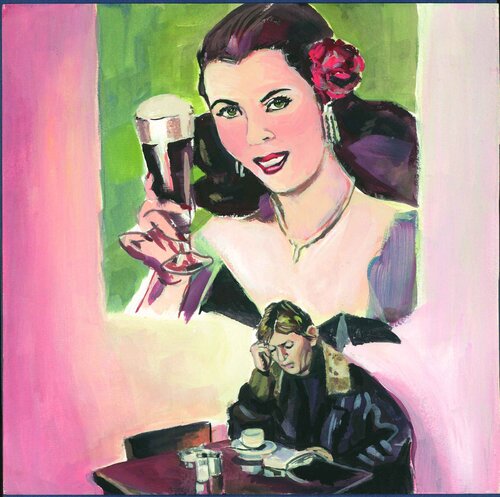 Elke Heidenreich di Henrieke Ribbe, Opera su carta in vendita su Singulart