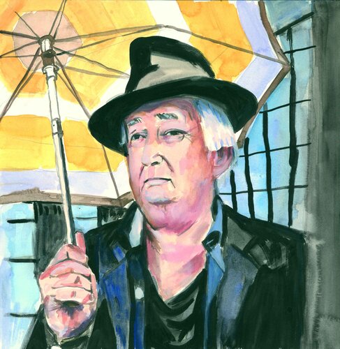 Henning Mankell de Henrieke Ribbe, Obra en papel a la venta en Singulart