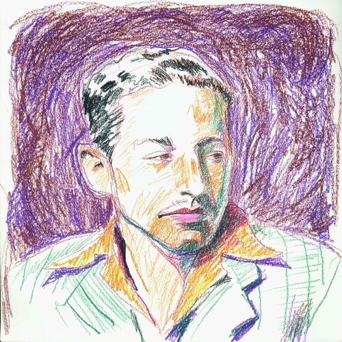 Tennessee Williams by Henrieke Ribbe, Work on Paper for Sale on Singulart