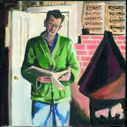 John Steinbeck by Henrieke Ribbe, Painting for Sale on Singulart