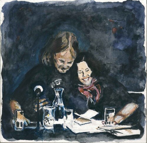 Wolfram Hänel und Ulrike Gerold by Henrieke Ribbe, Work on Paper for Sale on Singulart