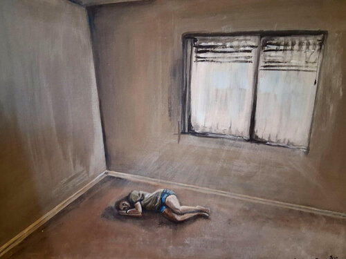 It will get better, if... by Lauren van Stratum, Painting for Sale on Singulart