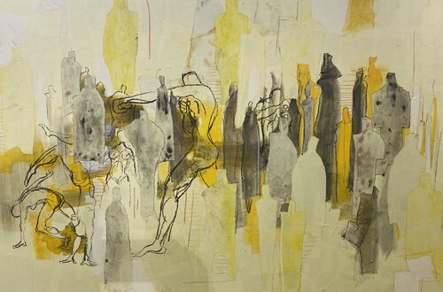Warrior of Light van Kurt Zeltner, Schilderij te koop op Singulart