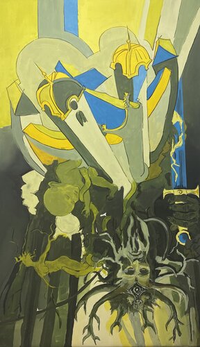 The Great Theater of the World de Kurt Zeltner, Pintura a la venta en Singulart