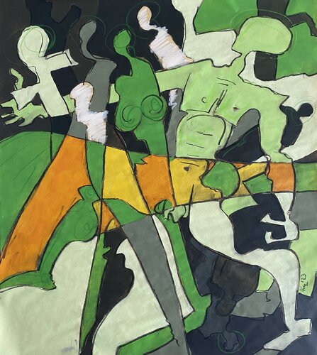 Study Three von Kurt Zeltner, Malerei kaufen auf Singulart